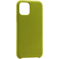 Чехол-накладка силикон Deppa Liquid Silicone Case D-87288 для iPhone 11 Pro (5.8") 1.5мм Оливковый