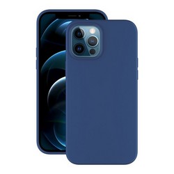 Чехол-накладка силикон Deppa Soft Silicone Case D-87771 для iPhone 12 Pro Max (6.7") Синий