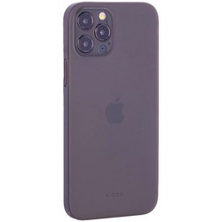 Чехол-накладка пластиковая KZDOO Air Skin 0.3мм для Iphone 12 Pro (6.1") Серая