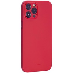Чехол-накладка пластиковая KZDOO Air Skin 0.3мм для Iphone 12 Pro Max (6.7") Красная