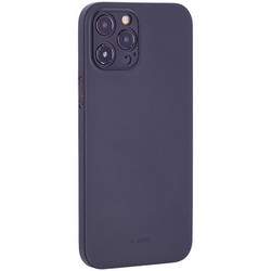 Чехол-накладка пластиковая KZDOO Air Skin 0.3мм для Iphone 12 Pro Max (6.7") Черная