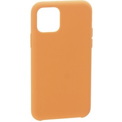 Накладка силиконовая MItrifON для iPhone 11 Pro Max (6.5") без логотипа Flamingo Персиковый №27