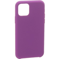 Накладка силиконовая MItrifON для iPhone 11 Pro Max (6.5") без логотипа Violet Фиолетовый №45