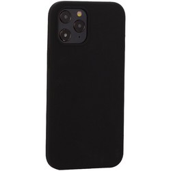 Накладка силиконовая MItrifON для iPhone 12 Pro Max (6.7") без логотипа Black Черный №18
