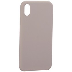 Накладка силиконовая MItrifON для iPhone XR (6.1") без логотипа Lavender Лавандовый №7