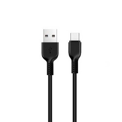 USB дата-кабель Hoco X20 Flash Type-C (3.0 м) Черный