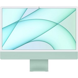 Моноблок Apple iMac 24" Retina 4,5K 2021 (Apple M1, 8-Core CPU, 8-Core GPU, 8 Гб, 256 Гб SSD) MGPH3RU, зеленый