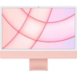 Моноблок Apple iMac 24" Retina 4,5K 2021 (Apple M1, 8-Core CPU, 8-Core GPU, 8 Гб, 256 Гб SSD) MGPM3, розовый