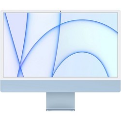 Моноблок Apple iMac 24" Retina 4,5K 2021 (Apple M1, 8-Core CPU, 8-Core GPU, 8 Гб, 256 Гб SSD) MGPK3, синий