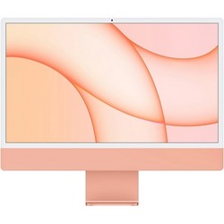Моноблок Apple iMac 24" Retina 4,5K 2021 (Apple M1, 8-Core CPU, 8-Core GPU, 16 Гб, 256 Гб SSD), оранжевый