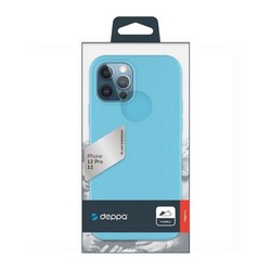 Чехол-накладка силикон Deppa Gel Color Case D-87753 для iPhone 12/ 12 Pro (6.1") 1.0мм Мятный