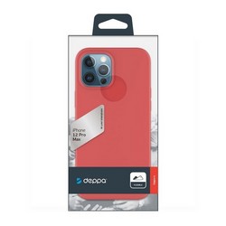 Чехол-накладка силикон Deppa Gel Color Case D-87756 для iPhone 12 Pro Max (6.7") 1.0мм Красный