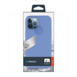Чехол-накладка силикон Deppa Gel Color Case D-87757 для iPhone 12 Pro Max (6.7") 1.0мм Синий