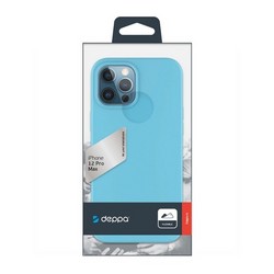 Чехол-накладка силикон Deppa Gel Color Case D-87758 для iPhone 12 Pro Max (6.7") 1.0мм Мятный