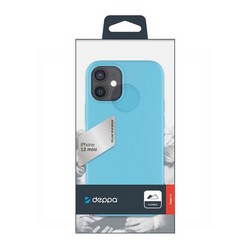 Чехол-накладка силикон Deppa Gel Color Case D-87763 для iPhone 12 mini (5.4") 1.0мм Мятный