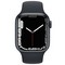 Умные часы Apple Watch Series 7 GPS, 41 мм, алюминий цвета «тёмная ночь», спортивный ремешок цвета «тёмная ночь» MKMX3 - фото 22296