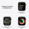 Умные часы Apple Watch Series 7 GPS, 45 мм, алюминий цвета «тёмная ночь», спортивный ремешок цвета «тёмная ночь» MKN53 - фото 22333