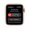 Умные часы Apple Watch SE GPS, 40 мм, алюминий золотого цвета, спортивный ремешок цвета «сияющая звезда» MKQ03 - фото 22471