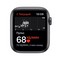 Умные часы Apple Watch SE GPS, 44 мм, алюминий цвета «серый космос», спортивный ремешок цвета «тёмная ночь» MKQ63 - фото 22498