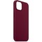 Накладка силиконовая MItrifON для iPhone 13 Pro Max (6.7") без логотипа Maroon Бордовый №52 - фото 22868