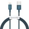 Дата-кабель USB Baseus Superior Series Fast Charging Data Cable Lightning 2.4A (CALYS-C03) 2.0м Синий - фото 23706