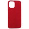 Накладка бархатная MItrifON для iPhone 12 Pro Max (6.7") без логотипа Красная - фото 24553
