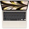 Ноутбук Apple Macbook Air 13 Mid 2022 (Apple M2, 8-core GPU, 8Gb, 256Gb SSD) Starlight - фото 27512
