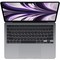 Ноутбук Apple Macbook Air 13 Mid 2022 (Apple M2, 10-core GPU, 8Gb, 512Gb SSD) Space Gray - фото 27547