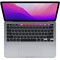 Ноутбук Apple MacBook Pro 13 Mid 2022 (Apple M2, 8-core CPU, 10-core GPU, 8Gb, 256Gb SSD) MNEH3, серый космос - фото 28377