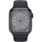 Умные часы Apple Watch Series 8, 41 мм, корпус из алюминия цвета «тёмная ночь» MNP53 - фото 29284