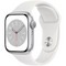 Умные часы Apple Watch Series 8, 41 мм, корпус из алюминия серебристого цвета MP6K3 - фото 29298