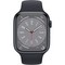 Умные часы Apple Watch Series 8, 45 мм, корпус из алюминия цвета «тёмная ночь» MNP13 - фото 29304