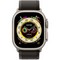 Умные часы Apple Watch Ultra GPS + Cellular, 49 мм, корпус из титана, ремешок Trail Loop черного/серого цвета MQF43 - фото 29412