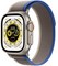 Умные часы Apple Watch Ultra GPS + Cellular, 49 мм, корпус из титана, ремешок Trail Loop синего/серого цвета MNHE3 - фото 29417