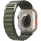 Умные часы Apple Watch Ultra GPS + Cellular, 49 мм, корпус из титана, ремешок Alpine Loop зеленого цвета MNHC3 - фото 29431