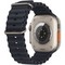 Умные часы Apple Watch Ultra GPS + Cellular, 49 мм, корпус из титана, ремешок Ocean Band цвета «тёмная ночь» MQET3 - фото 29461