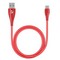 Дата-кабель USB Deppa D-72290 USB - Type-C Ceramic (1.0м) Красный - фото 30419