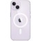 Чехол Apple iPhone 14 Clear Case With MagSafe прозрачный - фото 32422