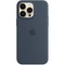 Чехол Apple iPhone 14 Pro Max Silicone MagSafe - Storm Blue - фото 32582