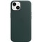 Чехол Apple iPhone 14 Leather MagSafe - Forest Green - фото 32590