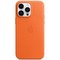 Чехол Apple iPhone 14 Pro Max Leather MagSafe - Orange - фото 32629