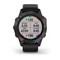 Умные часы Garmin Fenix 6 Sapphire серый с черным ремешком - фото 33100