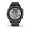 Умные часы Garmin Fenix 6 Pro Solar серый с черным ремешком - фото 33109