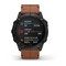 Умные часы Garmin Fenix 6X Sapphire черный DLC с каштановым кожаным ремешком - фото 33138