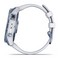 Умные часы Garmin Fenix 7X Sapphire Solar титановый синий минерал DLC с белым ремешком - фото 33231
