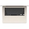 Ноутбук Apple Macbook Air 15 2023 (Apple M2, 10-core GPU, 8Gb, 256Gb SSD) Starlight - фото 33303