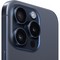 Смартфон Apple iPhone 15 Pro 256 ГБ, Dual: nano SIM + eSIM, синий титан - фото 34820