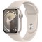 Умные часы Apple Watch Series 9, 41 мм, корпус из алюминия цвета сияющая звезда, спортивный ремешок цвета сияющая звезда - фото 35225