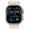 Умные часы Apple Watch Ultra 2 GPS + Cellular, 49 мм, корпус из титана, ремешок Ocean белого цвета - фото 35286