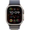 Умные часы Apple Watch Ultra 2 GPS + Cellular, 49 мм, корпус из титана, ремешок Alpine синего цвета - фото 35308